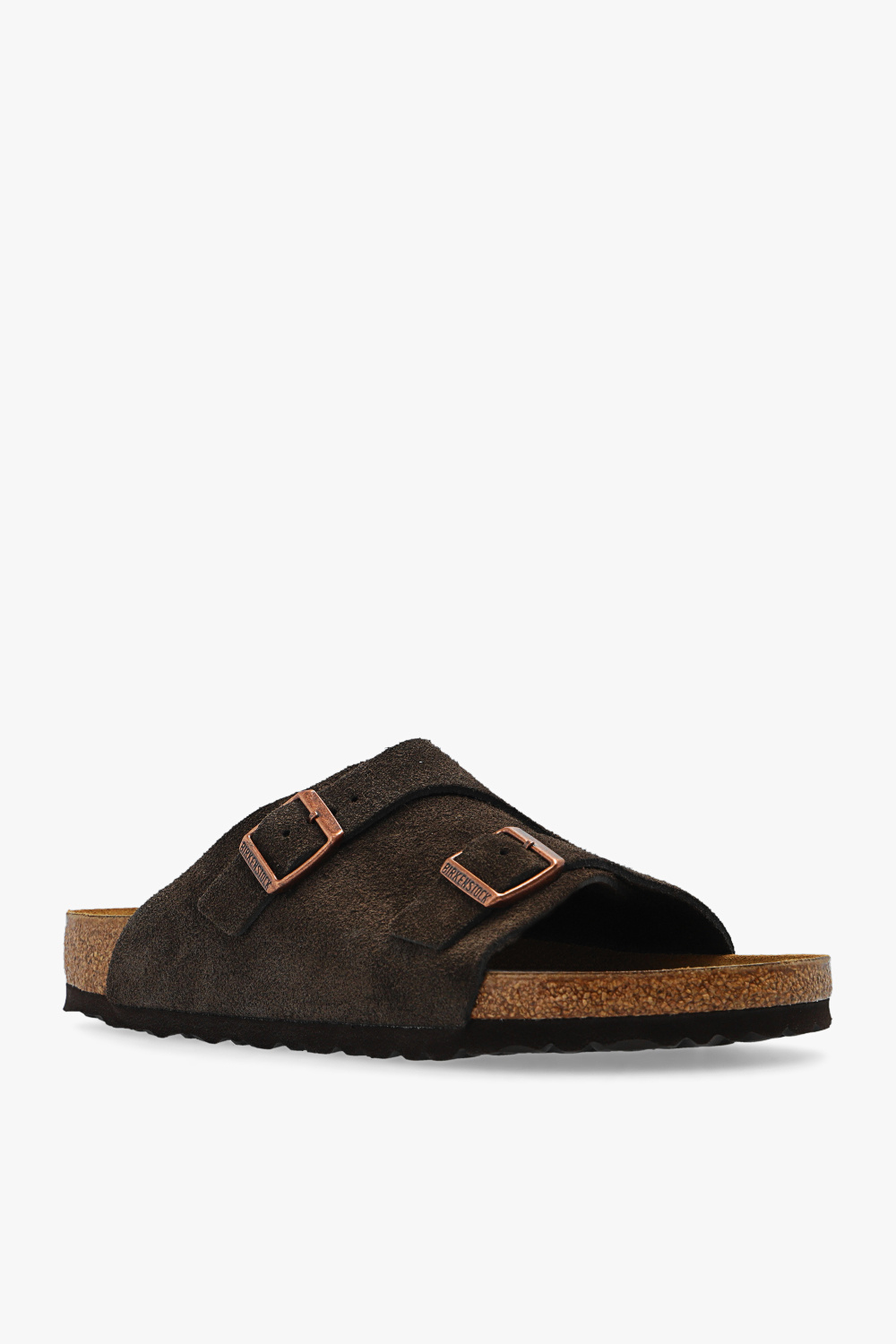 Brown 'Zurich BS' slides Birkenstock - Vitkac Canada